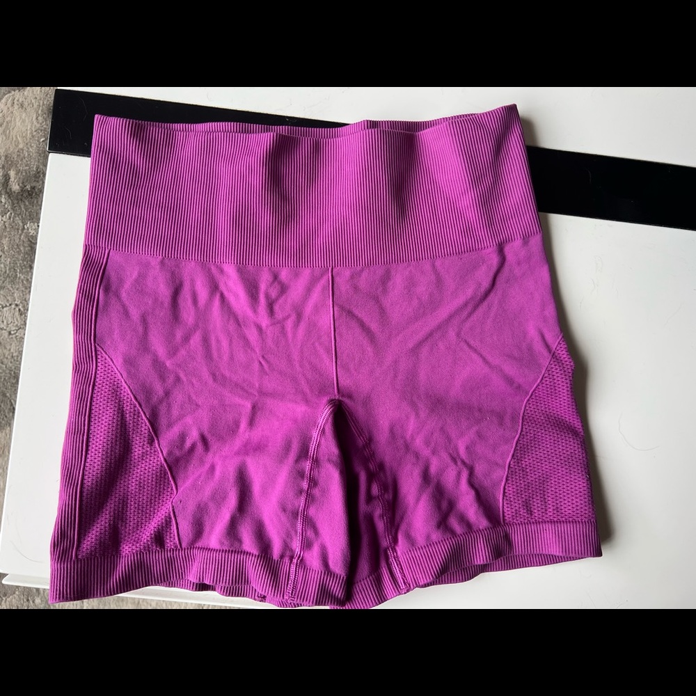 Lululemon plum shorts
